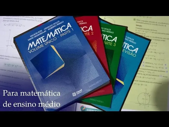 Os 4 Livros de Matemática Volume Único de Gelson iezzi