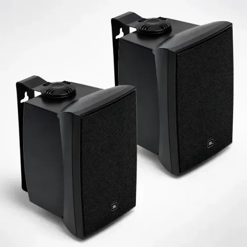 Caixa De Som Acústica Passiva Jbl C321p Par Preta C321 60w Cor Preto