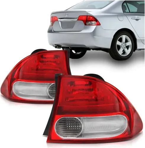 Par de farol original honda civic g8