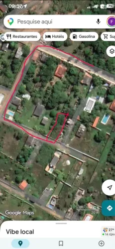 Vendo ou troco terreno medindo 12/40 no recanto dos pássaros em jacuipe