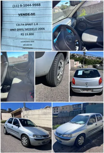 Chevrolet Celta Spirit 1.4 MPFI 8V 85cv 5P 2006