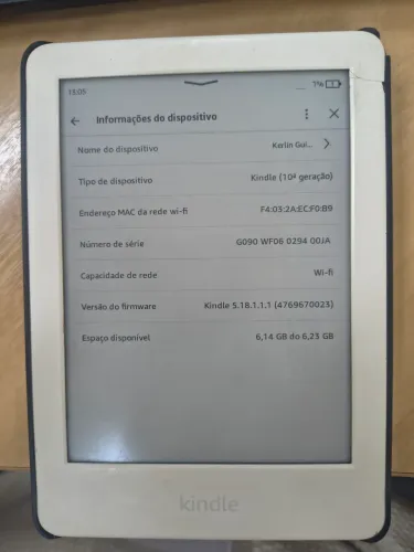 Kindle 10ª geração 8gb
