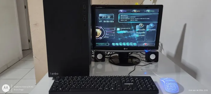 Computador I7 completo c/SSD , 8GB ram , gabinete Lanbo , está voando ? liga em - d 5 seg
