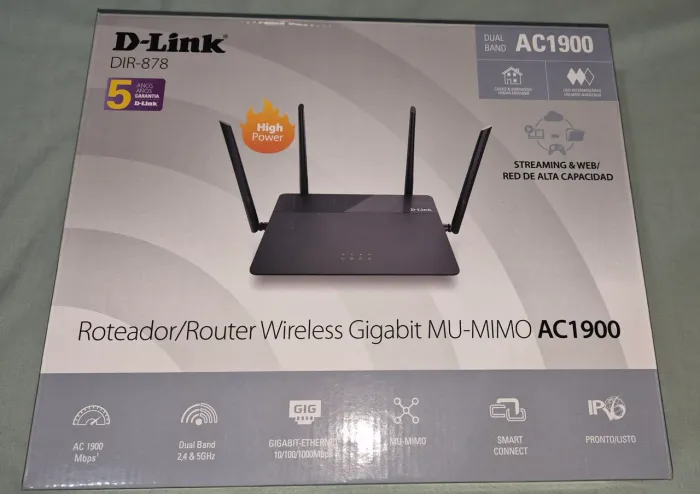 Roteador D-Link DIR-878 AC1900