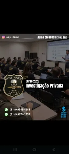 Cursos de Investigação