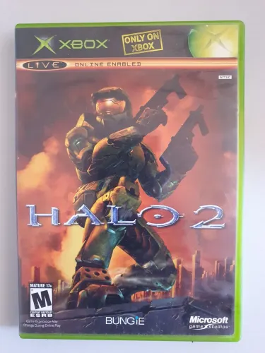 Halo 2 - Xbox Clássico Original Americano (Completo / Estado de Novo)