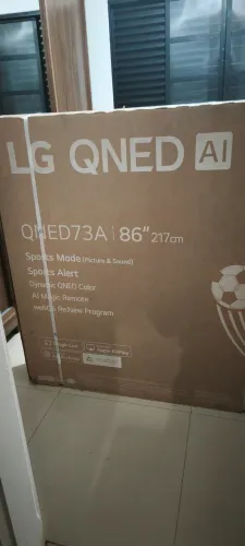 TV LG 86 POLEGADAS NOVA NA CAIXA C/ NOTA FISCAL