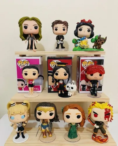 Funko Pop personalizado em biscuit sobre encomenda.