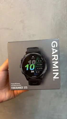 Garmin ForeRunner 970 novo (1 ano de garantia) (LOJA FÍSICA)
