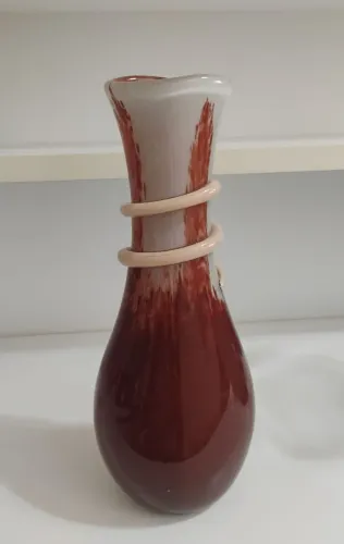 Vaso de decoração caramelo 