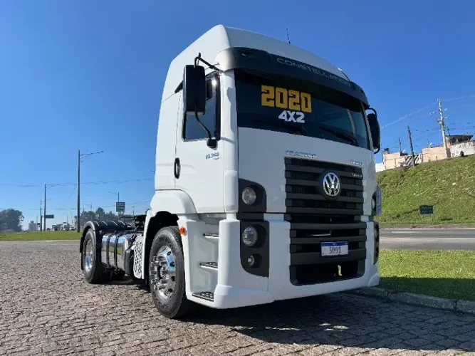 Vw 19.360 Constellation ano 2019/20 Volkswagen - Cavalo Toco 4x2 Cabine leito - Teto alto