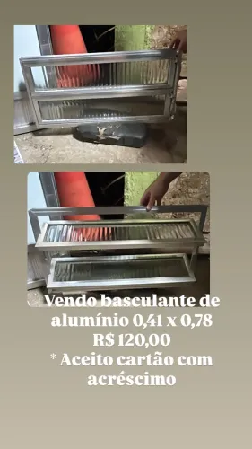 Basculante alumínio