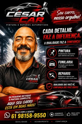 Oficina de pintura e reparo automotivo em Cabedelo
