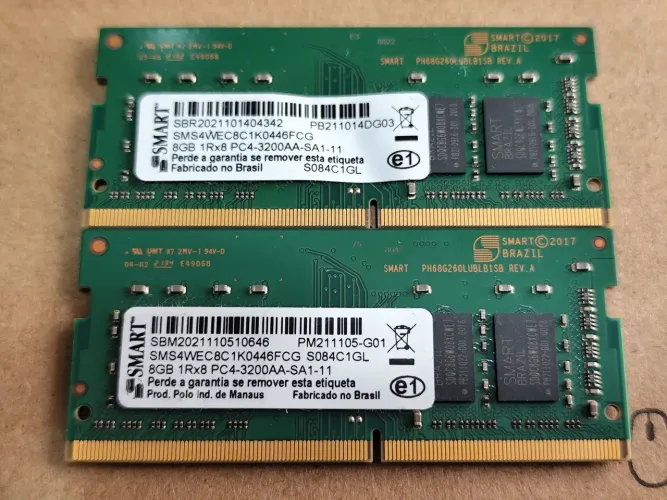 MEMÓRIA RAM 8GB DDR4 NOTEBOOK