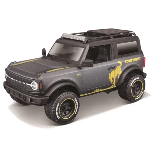Miniatura Maisto Design 1/24 Ford Bronco Badlands 2021 Cinza