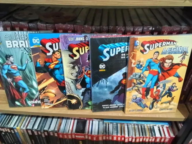 Coleção Superman Geoff Johns e Tom King DC Panini