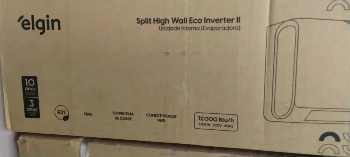 Ar condicionado Elgin 12000 Btus ,novo embalado na caixa