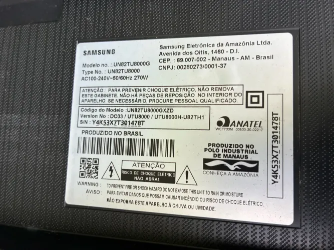 Tv samsung 82