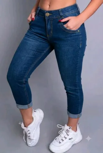 Calças jeans femininas Tam 38