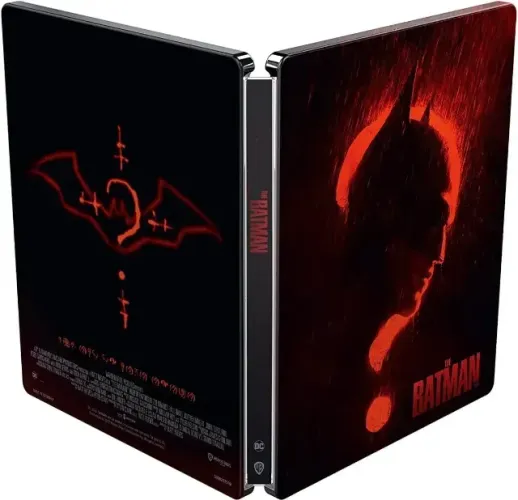 The Batman - Steelbook Duplo - Nacional (Aberto) Original Blu-ray