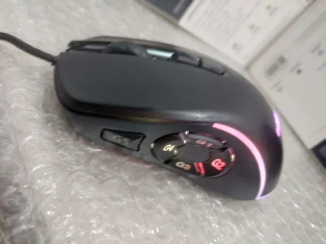 Mouse gamer com 10 botões