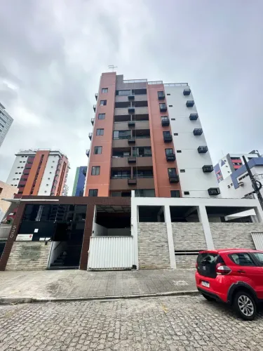 APARTAMENTO 1 QUARTO PARA LOCAÇÃO NO CABO BRANCO | ÁREA DE LAZER NA COBERTURA | A 3 QUADRA