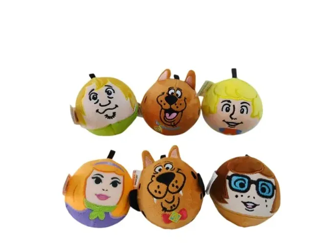 Bolinhas Pula-pelúcias Turma do Scooby-Doo - Coleção Completa Original!