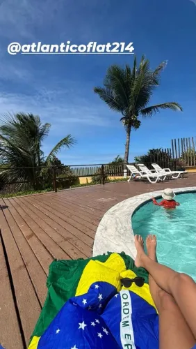 Alugo Flat por diária Beira mar em Ponta Negra Natal RN