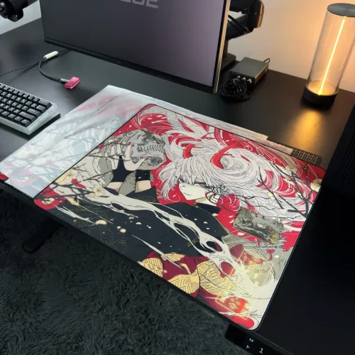 MOUSEPAD ABYSS GAMING CRIMSON