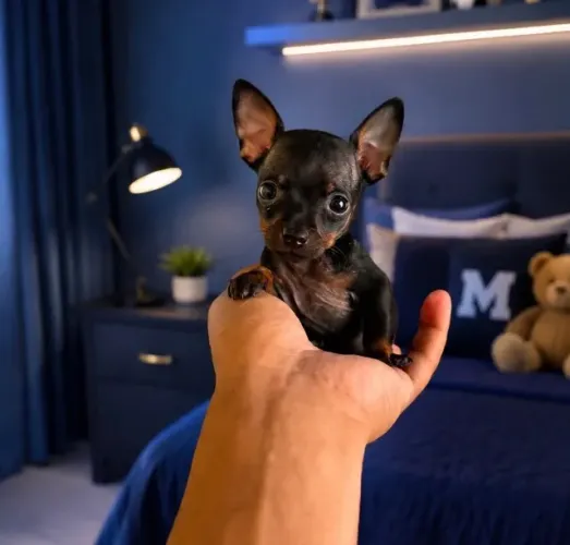 Pinscher 0 miniatura -Melhor padrão da raça com garantias