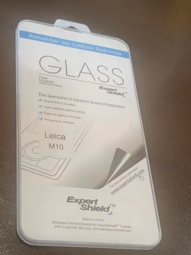 Película de Vidro Temperado Premium Expert Shield GLASS para Leica M10 ? Nova e Lacrada!