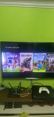 Xbox one 1tb completo 