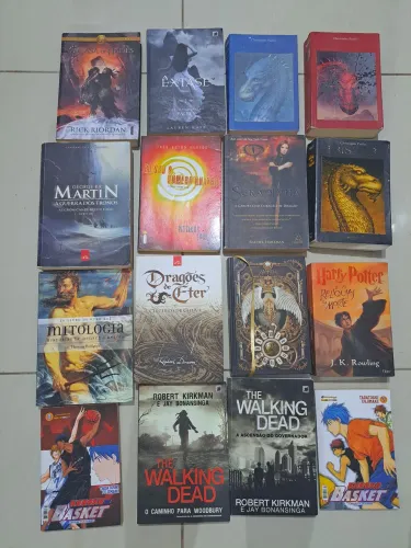 Livros e Mangás a partir de R$10,00!