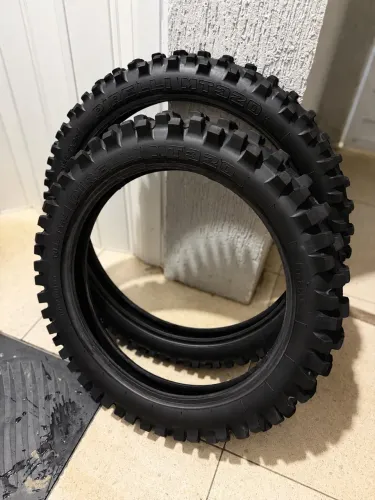 Pneu moto trilha Pirelli MT320 Trilha 80/100-21 e 100/100-18 