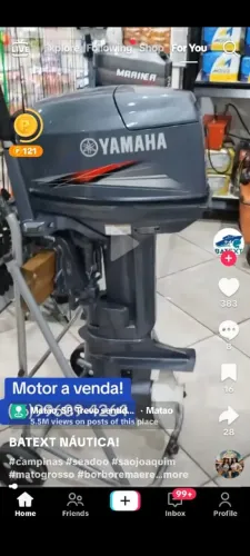Motor popa 25hp Yamaha 