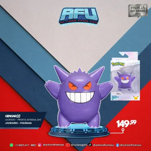 Gengar Pokémon Select Anniversary Jazwares