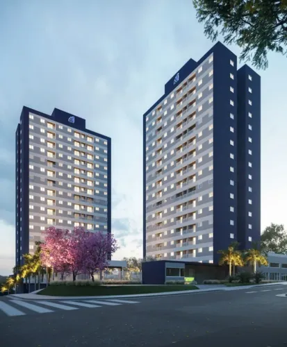 Apartamento 2 quartos no Tetto Praça das Águas Mampei Funada | 55m² | Na planta