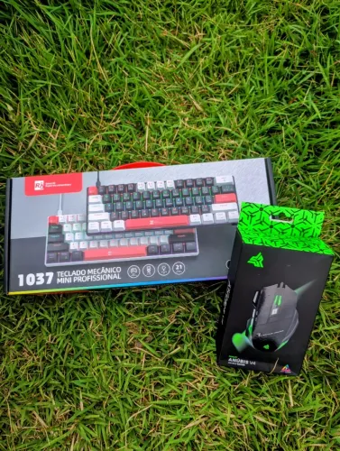 Kit Teclado e Mouser Gamer