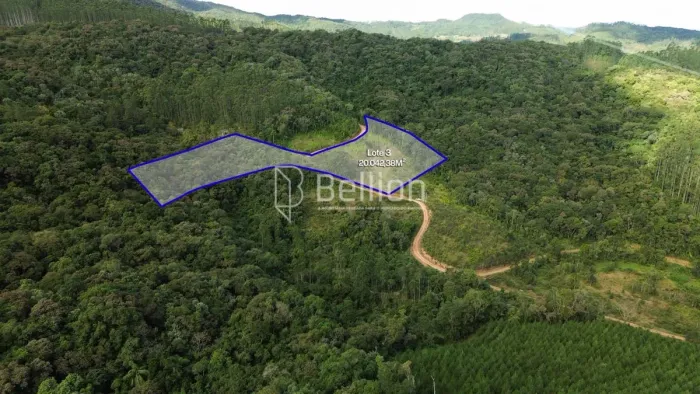 Terreno com Cachoeira em Ribeirão Coração, Benedito Novo