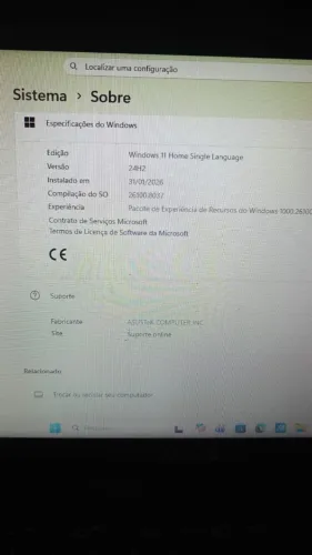 Notebook Asus e510m