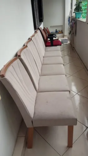 Vendo R$400,00, lote de 11 cadeiras ( diversificadas).