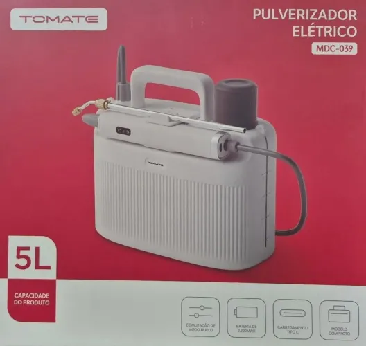 PULVERIZADOR ELETRICO EM SPRAY 3,7V 5L
