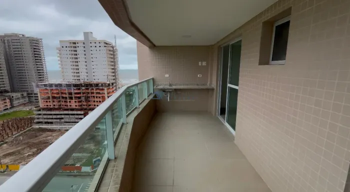 Apartamento vista mar de 101,45M² sendo 3 suítes | 2 vagas | varanda gourmet