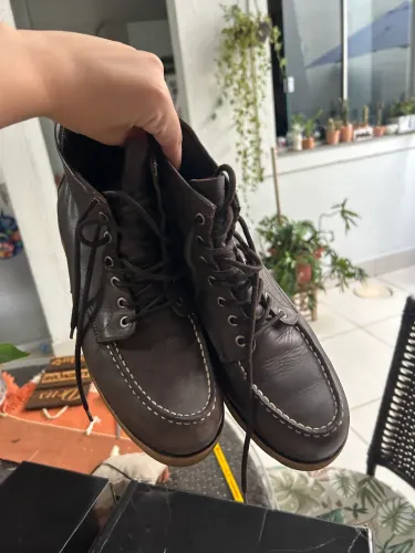 Bota couro legítimo número 39