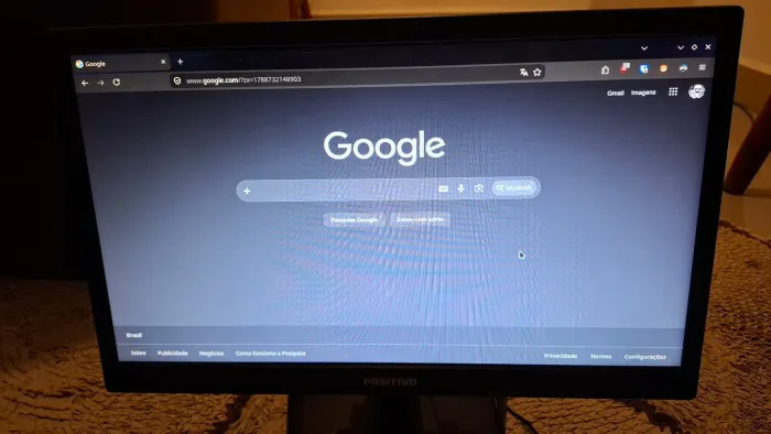Monitor de pc positivo