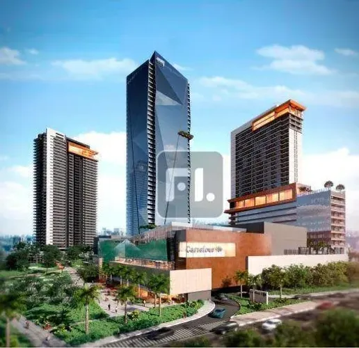Locação de Laje Corporativa com 2300 m² no Complexo Alto das Nações - Prédio Comercial Mai