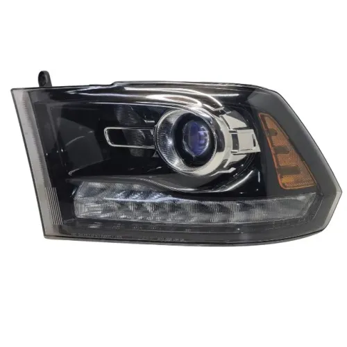 Farol Esquerdo Máscara Negra Dodge Ram 1500 2016 2017 2018 Original 27053