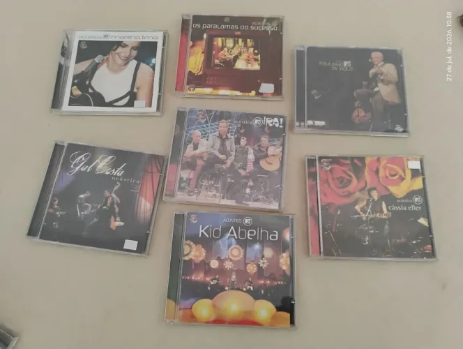 CDs usados Acústico/ Ao Vivo MTV unidade