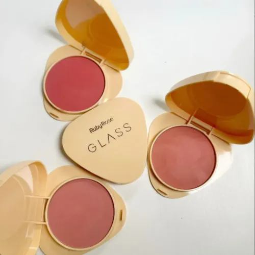 LINK :https://s.shopee.com.br/4AxaNbuxDA //BlushTextura Aveludada GLASS BY RUBY ROSE
