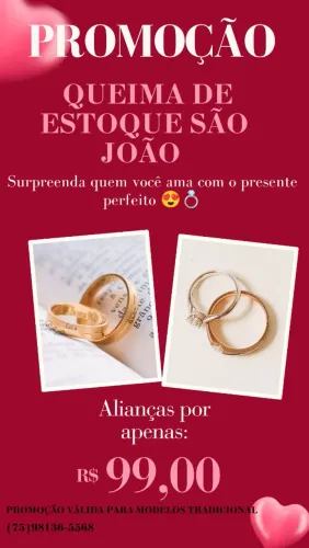 Aliança tradicional moeda antiga